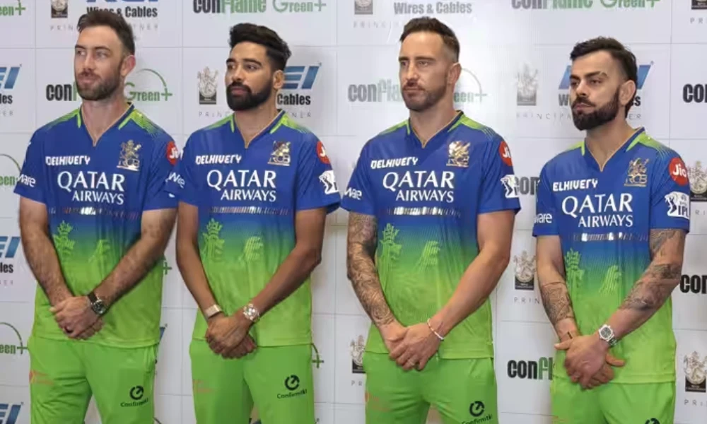 RCB Unveils Green Jersey