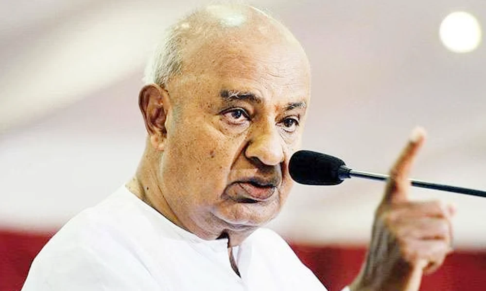 HD Deve Gowda condemns DMK's move to oppose Mekedatu project