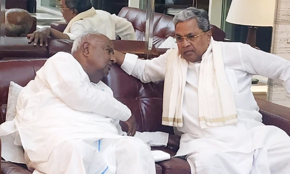 Lok Sabha Election 2024 CM Siddaramaiah hits back at HD DeveGowda for alliance wit BJP