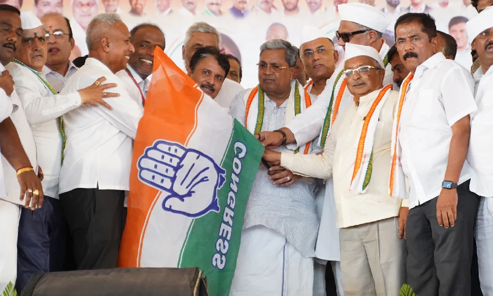 Lok Sabha Election 2024 BJP MLA ST Somashekar behind HV Rajeev joining Congress