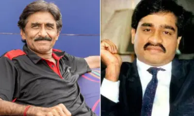 Javed Miandad (L) has family ties with Dawood Ibrahim