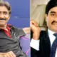 Javed Miandad (L) has family ties with Dawood Ibrahim