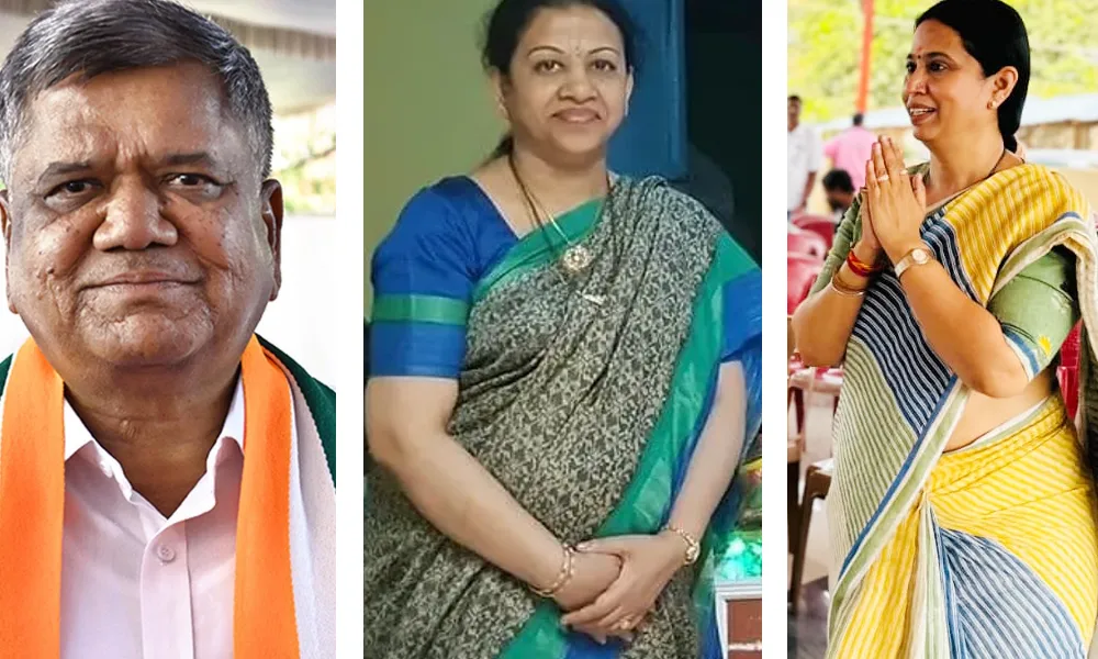 Lok Sabha Election 2024 Laxmi Hebbalkar and Mangala Angadi fight in Belagavi regarding Jagadeesh Shetter contest in Belagavi