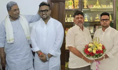 Lakshmi-hebbalkar-Mrinal-Hebbalkar CM Siddaramaiah DK Shivakumar