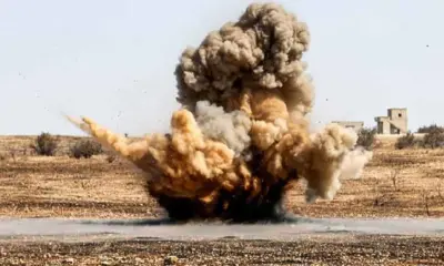 Landmine Blast