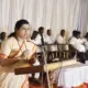 Uttara Kannada Lok Sabha Constituency Congress Candidate Dr. Anjali Hemant Nimbalkar spoke in Lok Sabha election pre meeting in Ankola