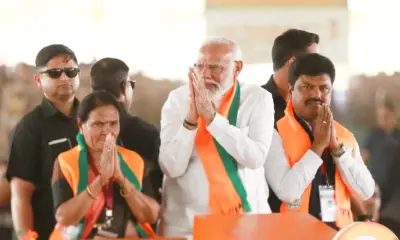Modi in Shivamogga sabhe CMs of Karnataka