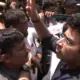 MP Tejaswi surya participate at Nagarthapet protest and KPCC Legal Cell complaint against him