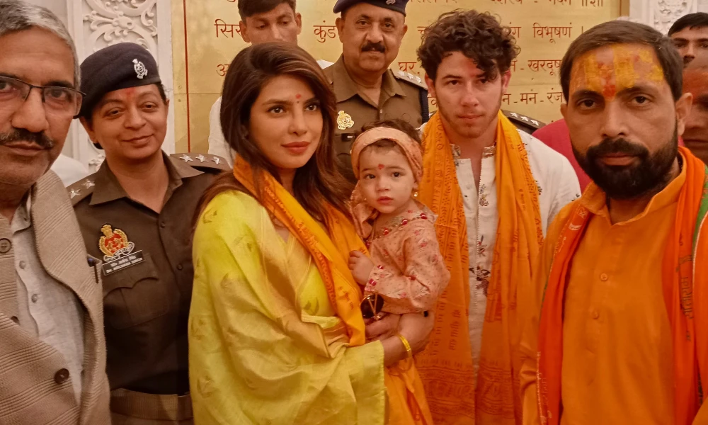 Priyanka Chopra at Ram Mandir