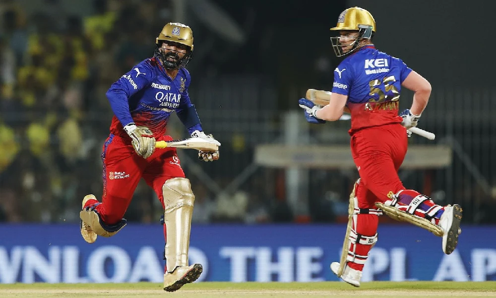 Dinesh Karthik and Anuj Rawat's stand rescued RCB