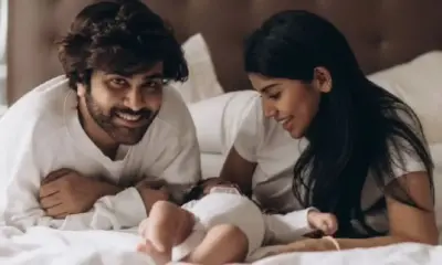 Sharwanand shares adorable pictures of his baby girl