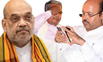 Lok Sabha Election 2024 and BJP files complaint with Election Commission against Yathindra for calling Amit Shah a rowdy and also CM Siddaramaiah in this Photo