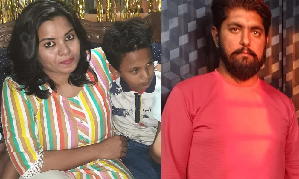 Double murder case Accused sagar and shruthi her son rohith