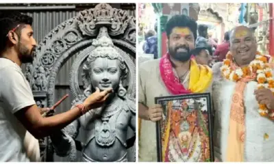 rakshit shettys request to sculptor arun yogiraj after seeing ayodhya ram lalla