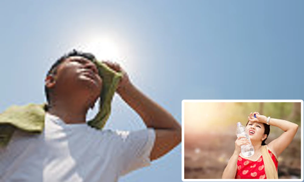 Rise in temperature Heat stroke anxiety