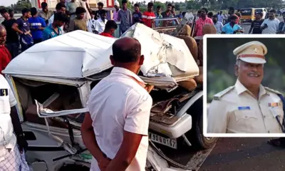 Road accident in Tamil Nadu while on election duty Two including Karnataka policeman killed
