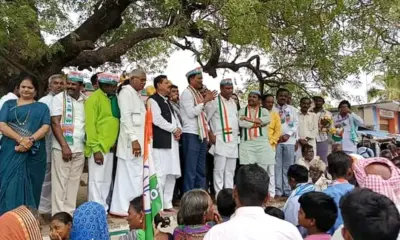 Ballari Lok Sabha Congress candidate e Tukaram election campaign in chilakanahatti Village