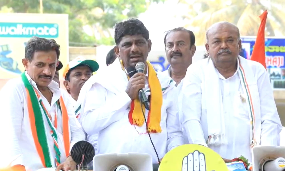 Bangalore Rural Lok Sabha Constituency Congress candidate D K Suresh Election campaign