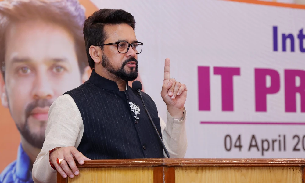 Union Minister Anurag Singh Thakur interaction program with software engineers