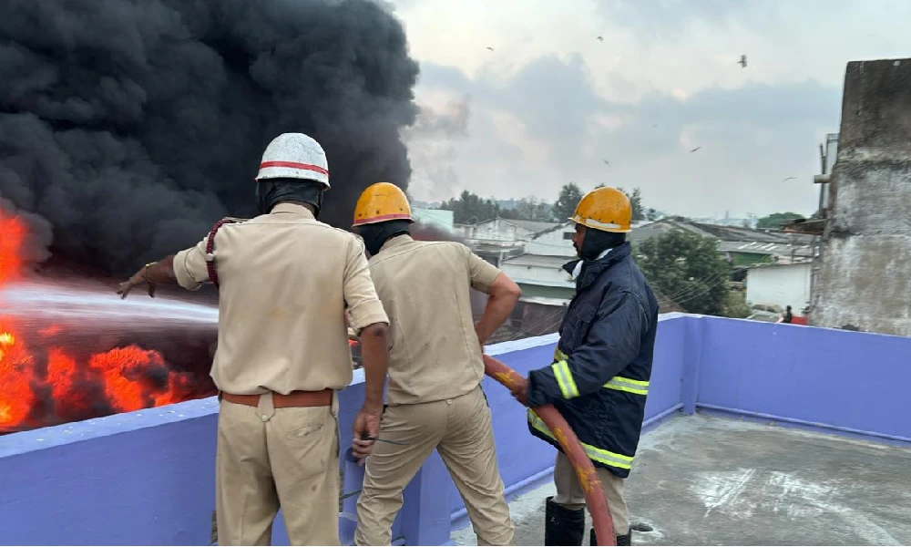 Fire Accident In Bengaluru