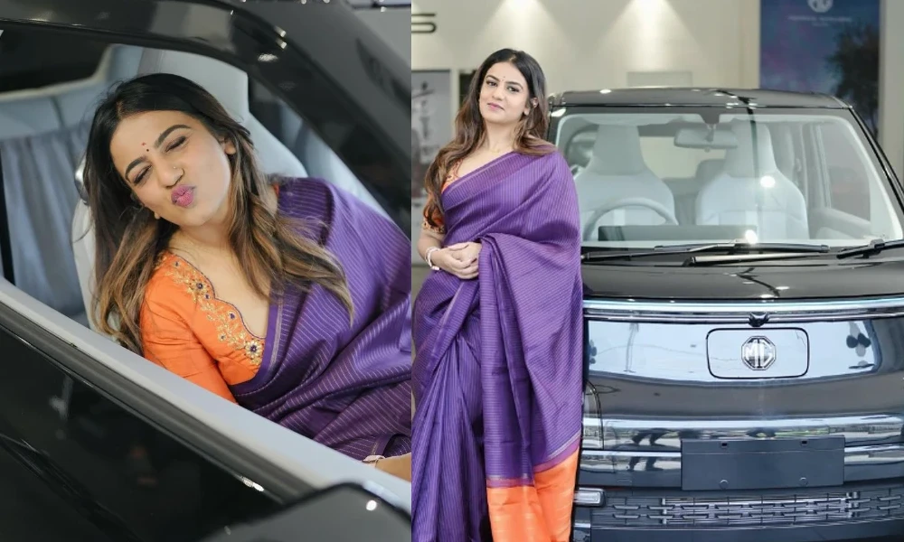 Namratha Gowda Buys New MG Comet EV Car