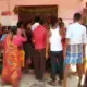 Protest demanding adequate drinking water in Bukkapattana