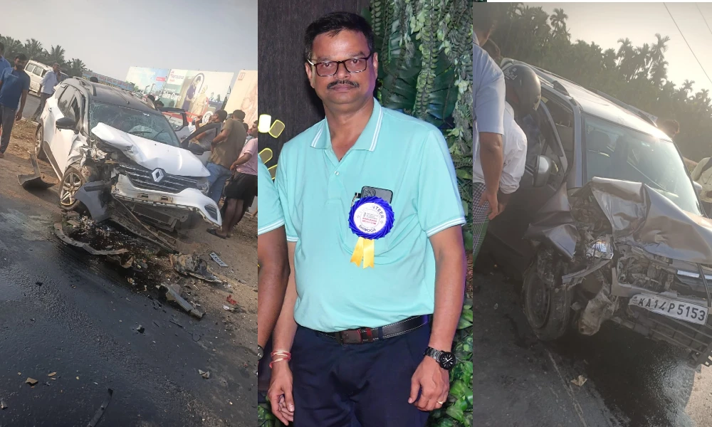 Road Accident in Shivamogga
