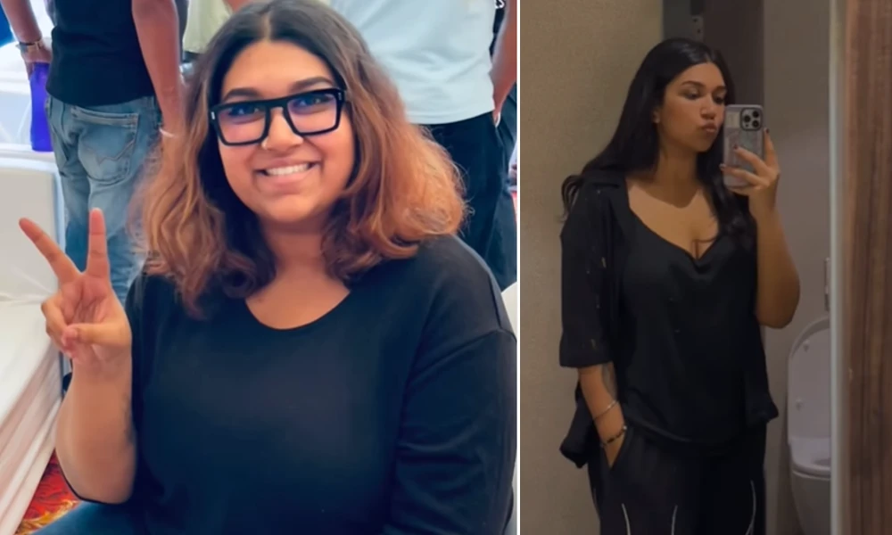 Actor Sudeep daughter Sanvi shared weight loss journey