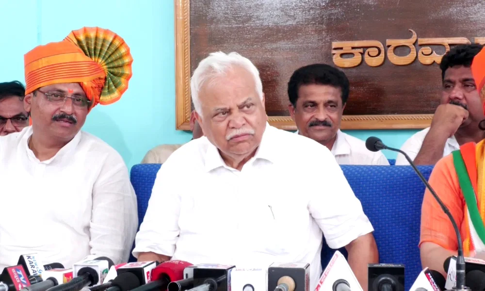 State Administrative Reforms Commission Chairman R V Deshpande statement