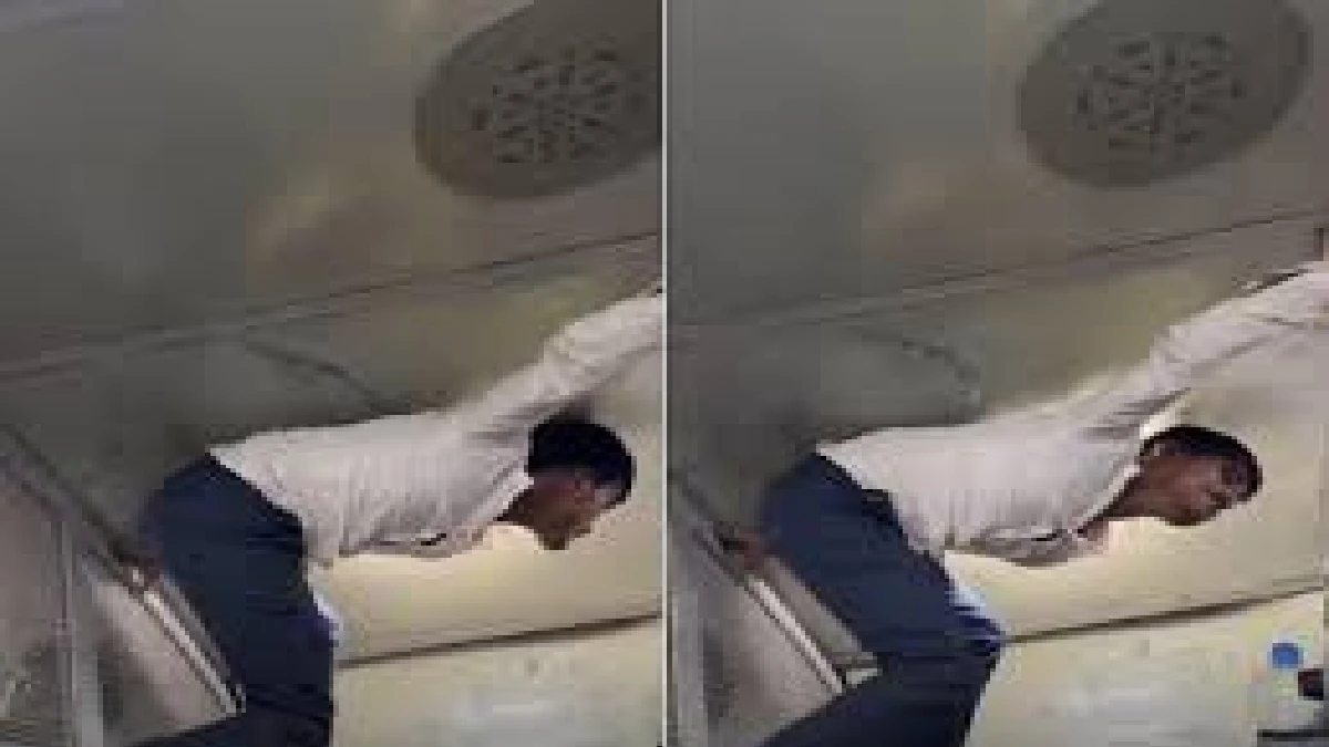 Passenger’s ‘Spider-Man’ stunt to reach train toilet