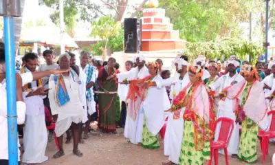 Voting awareness in mass marriage at Kanakapura village