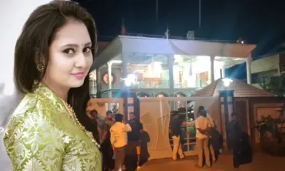 actress amulya father in law election officers ride
