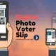 lok sabha Election 2024 digital QR code voter slip