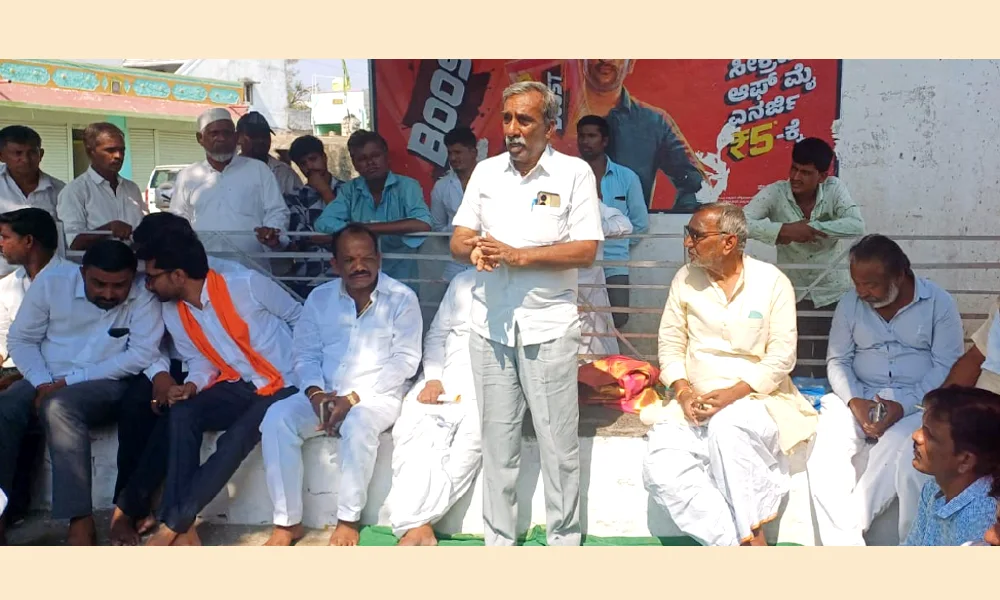 Lok Sabha Election 2024 former MLA Venkatreddy Mudnala election campaign for Raichur Lok Sabha constituency BJP candidate Raja Amareshwar Nayaka