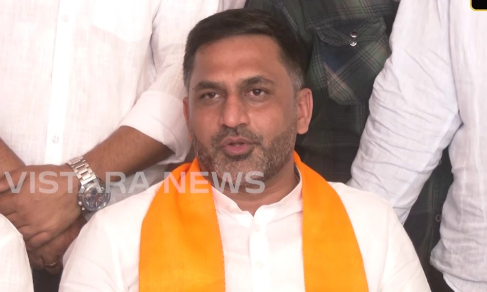 Preetham Gowda campaigns for Prajwal Revanna in Hassan