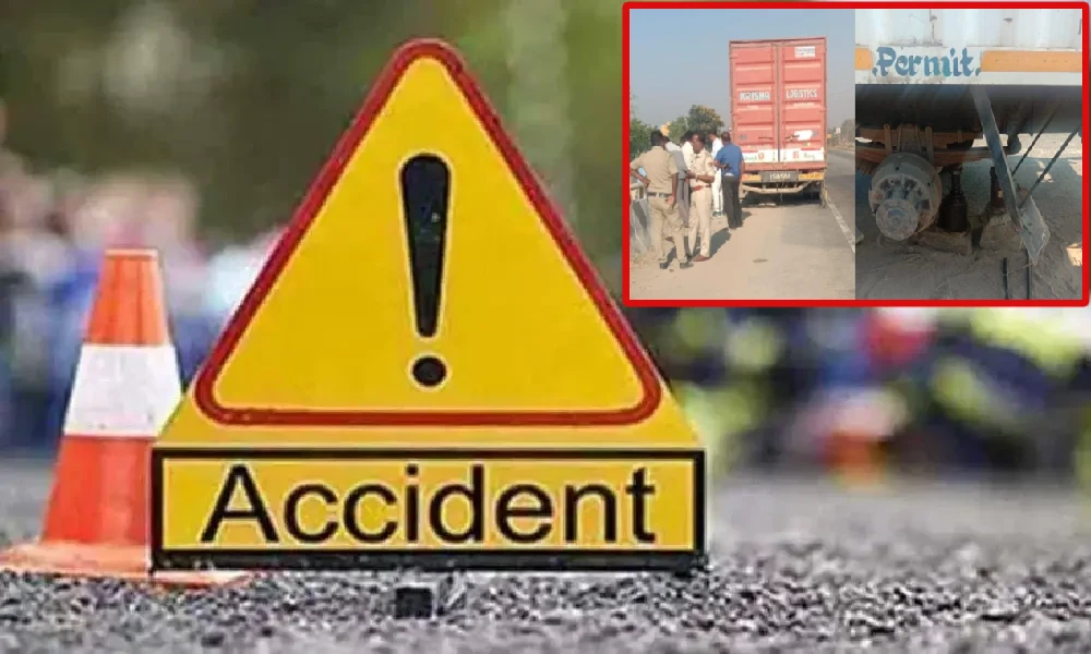 road Accident in kolar evm