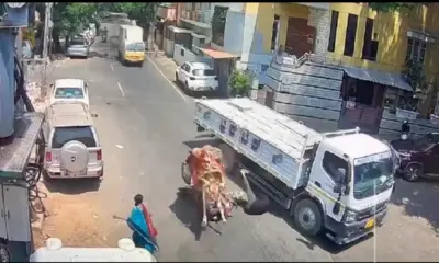 viral video road accident