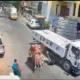 viral video road accident
