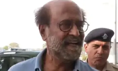 Actor Rajinikanth response to political questions is unmissable