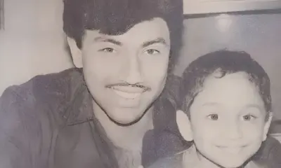 Actor Sathyaraj throwback picture of with veteran actor