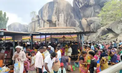 Agee hunnime Thousands of devotees have darshan of Shri Renukamba Devi of Chandragutti