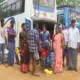 Bus Siege Andhra Pradesh bus seized in Gadag and 49 tourists in trouble