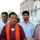 Bidar Lok Sabha constituency BJP candidate Bhagwanth Khooba voting in Aurad