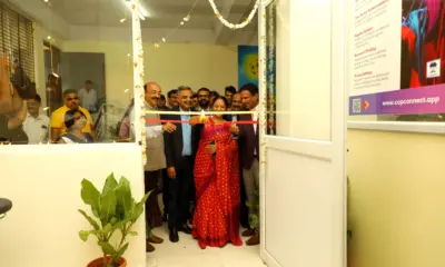 CopConnect cyber security caffe inauguration by Dr Nagalakshmi Chaudhary at bengaluru