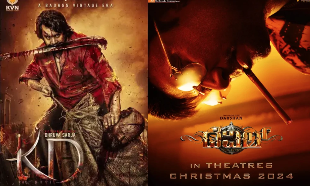 Dhruva Sarja KD and Darshan devil will clash on box office