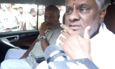 HD Revanna released from jail Revanna Go straight to HD Deve Gowda house