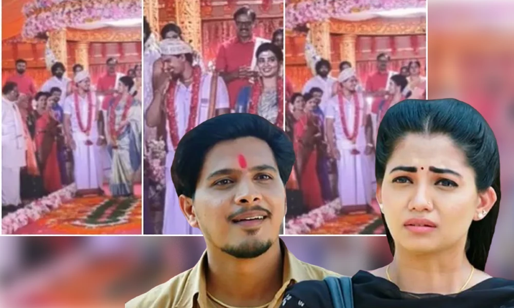 Lakshmi Nivasa siddhe gowdru bhavana wedding scene