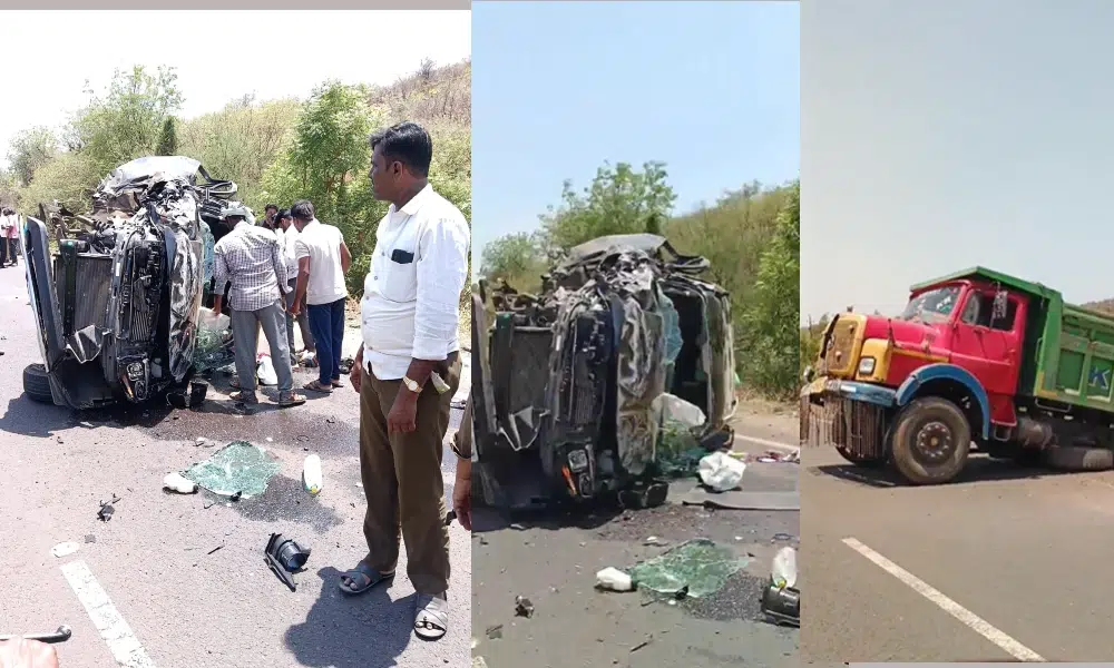 Road Accident in bagalakote