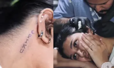 Saanvi Sudeep New Tattoo Piku meaning
