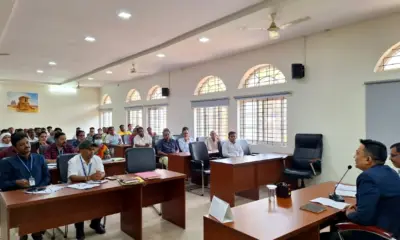 private hospitals heads and health department officers Meeting at vijayanagara DC office